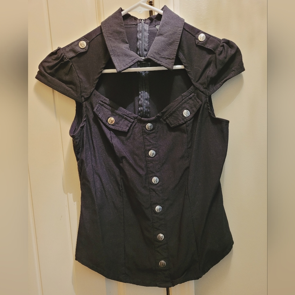 Killstar military style top